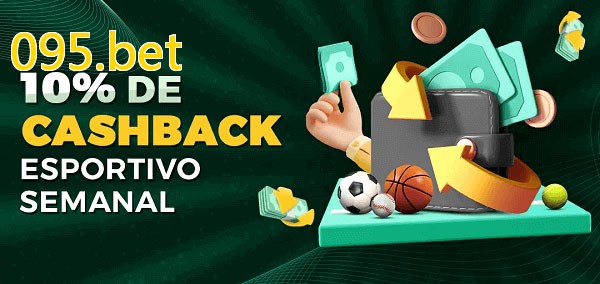 10% de bônus de cashback na 095.bet